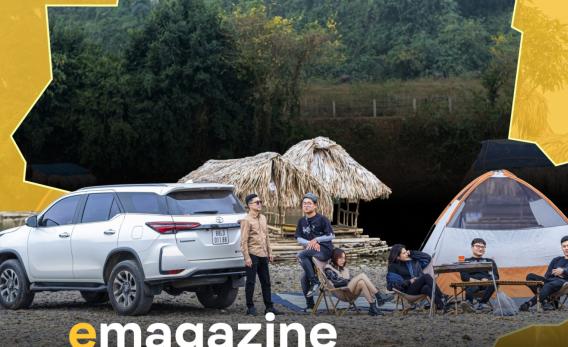 Khám phá điểm camping sông Bôi - Hòa Bình cùng Toyota Fortuner