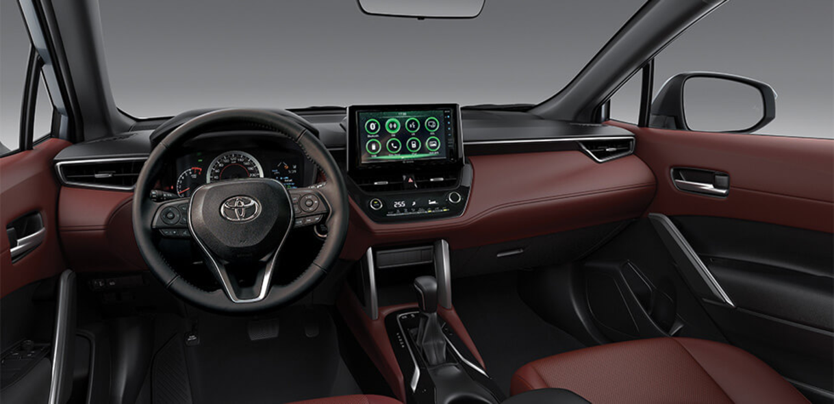 Nội thất và bảng giá xe Toyota Corolla Cross