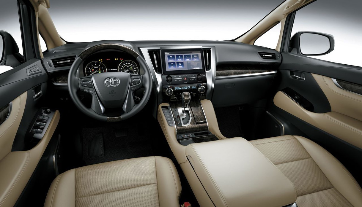 Nội thất và bảng giá xe Toyota Alphard