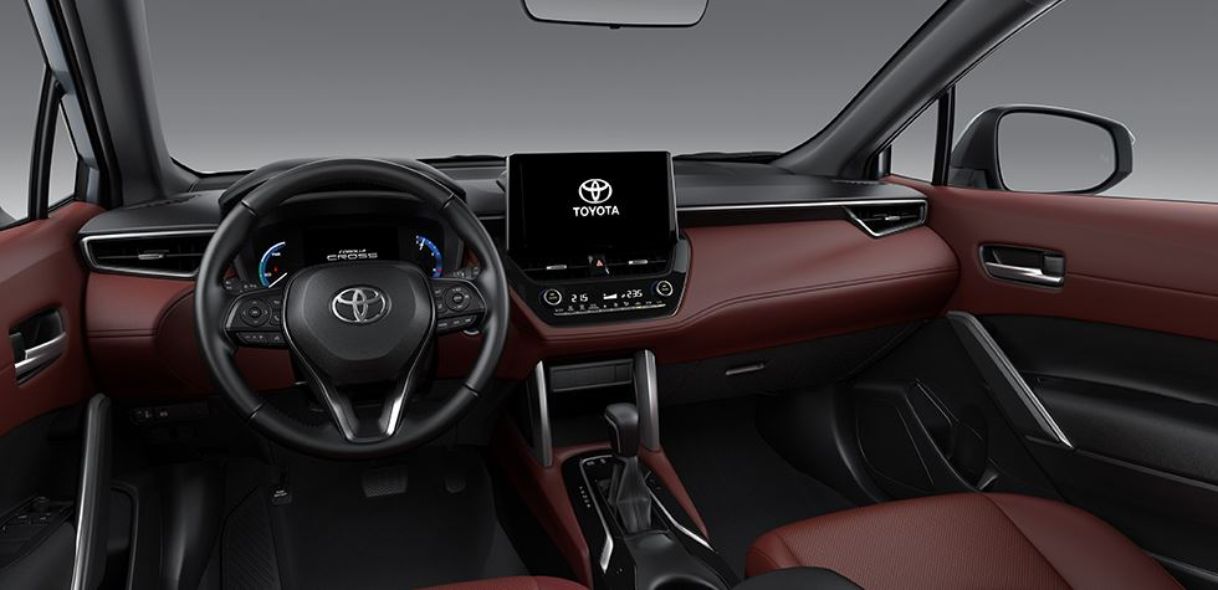 Khoang lái của Toyota Corolla Cross