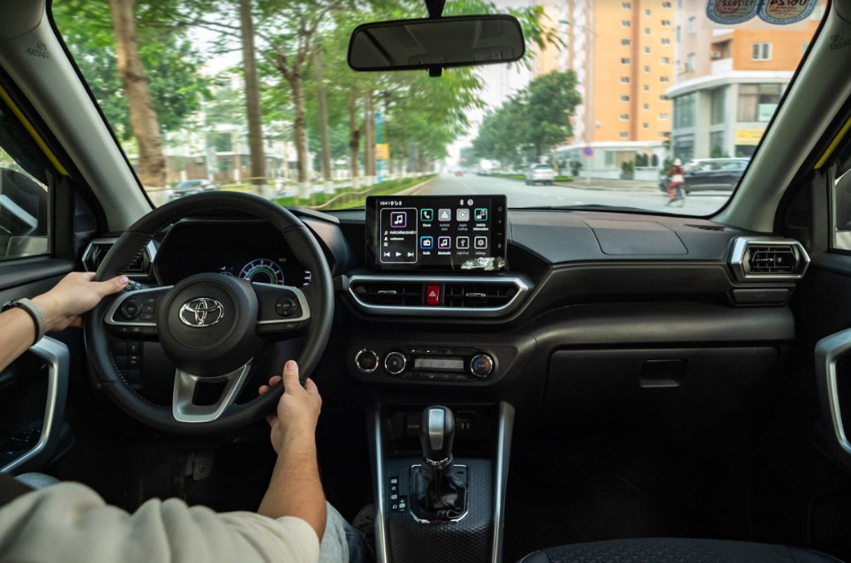 Không gian nội thất của Toyota SUV 2022 Raize 7 chỗ 