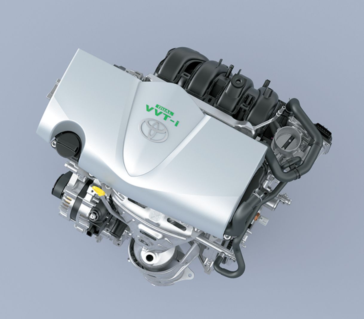Động cơ xe Toyota Vios 5 chỗ mạnh mẽ và bền bỉ